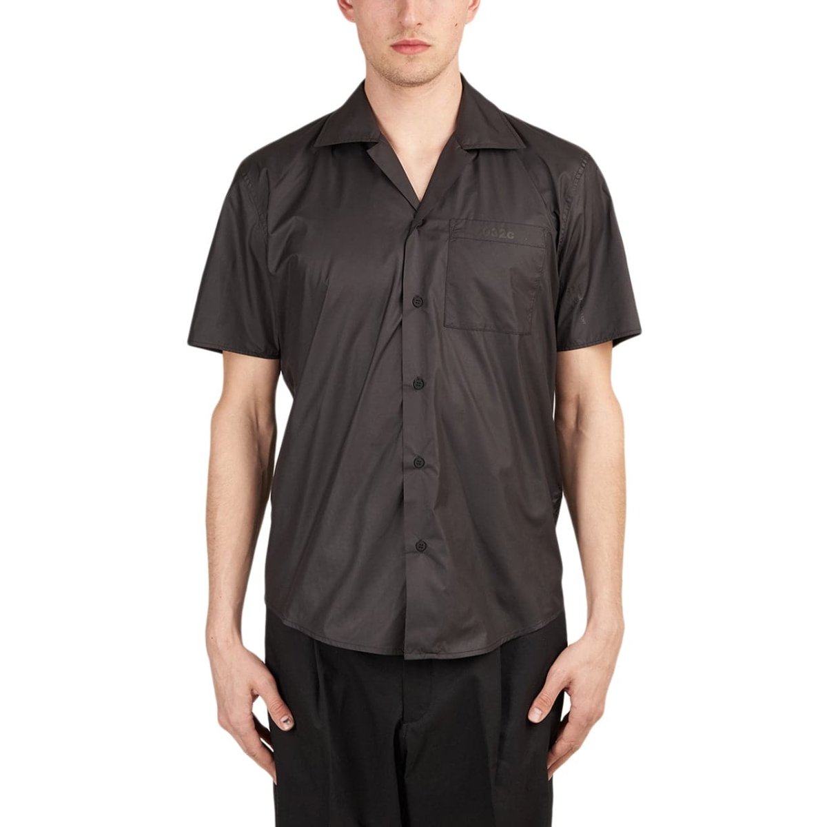 Image of 032c Bowling Shirt (Black)