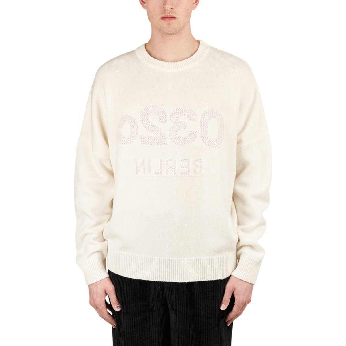 Image of 032c Selfie Sweater (Natural White)