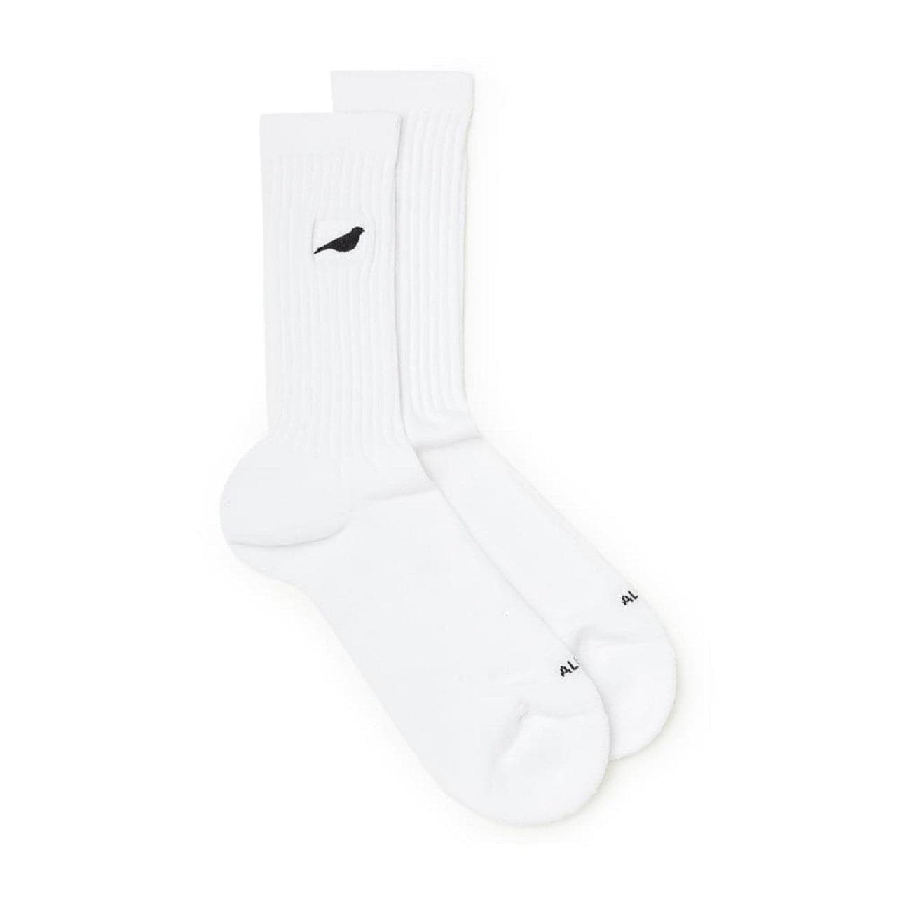 Image of Allike Deck Socks (White / Black)