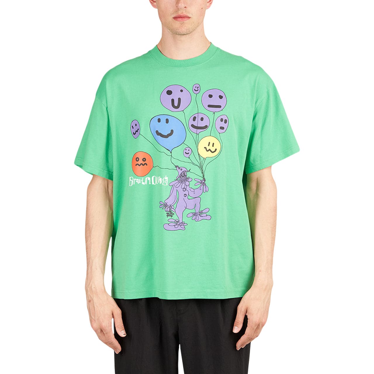 Image of Brain Dead Balloon Man T-Shirt (Green)
