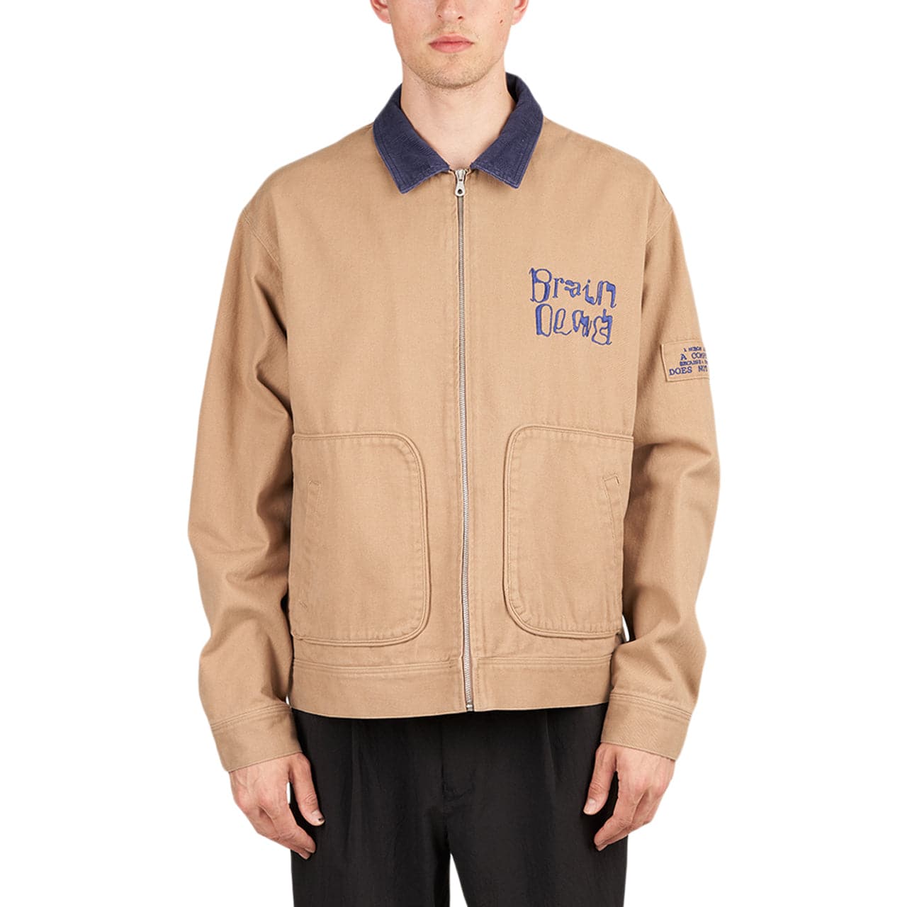 Image of Brain Dead Perfect Visions Trucker Jacket (Brown)