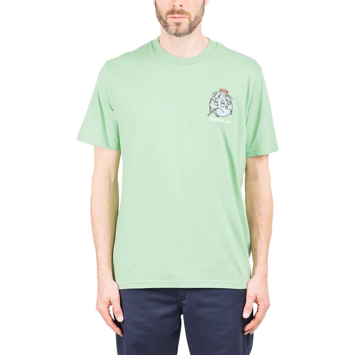 Image of Carhartt WIP III World T-Shirt (Green)