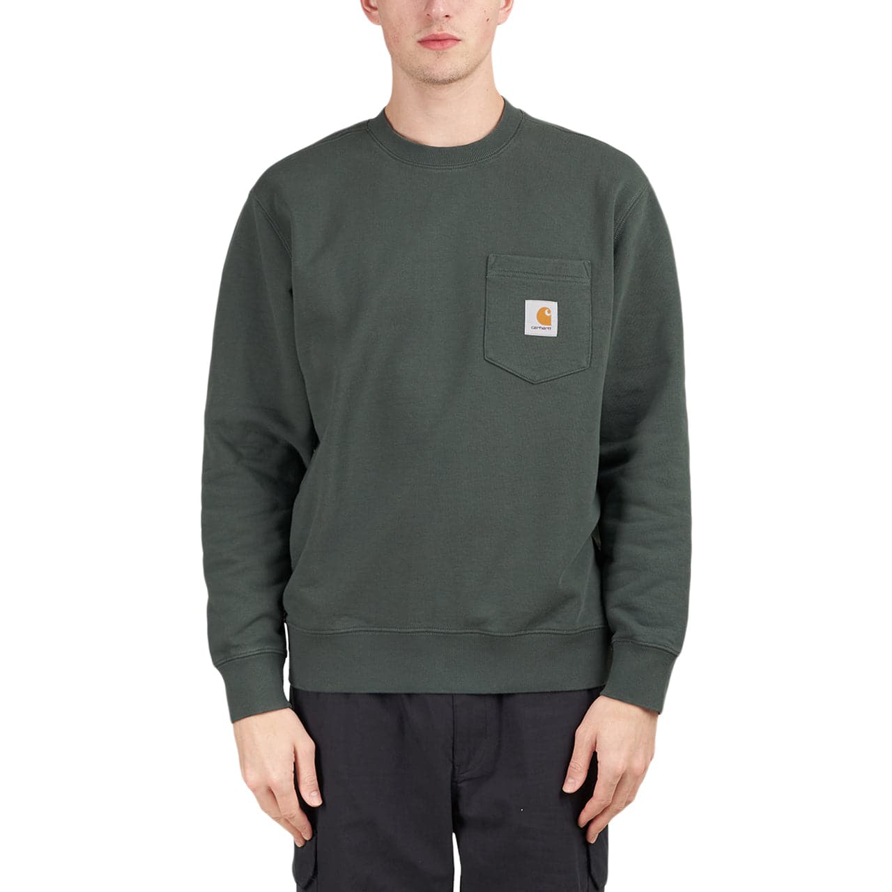 Image of Carhartt WIP Pocket Sweatshirt (Hemlock Green)