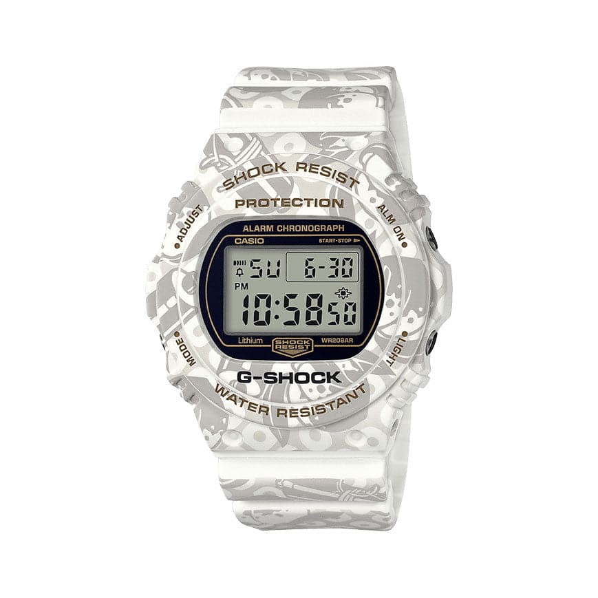 Image of Casio G-Shock DW-5700SLG-7DR (White / Grey)