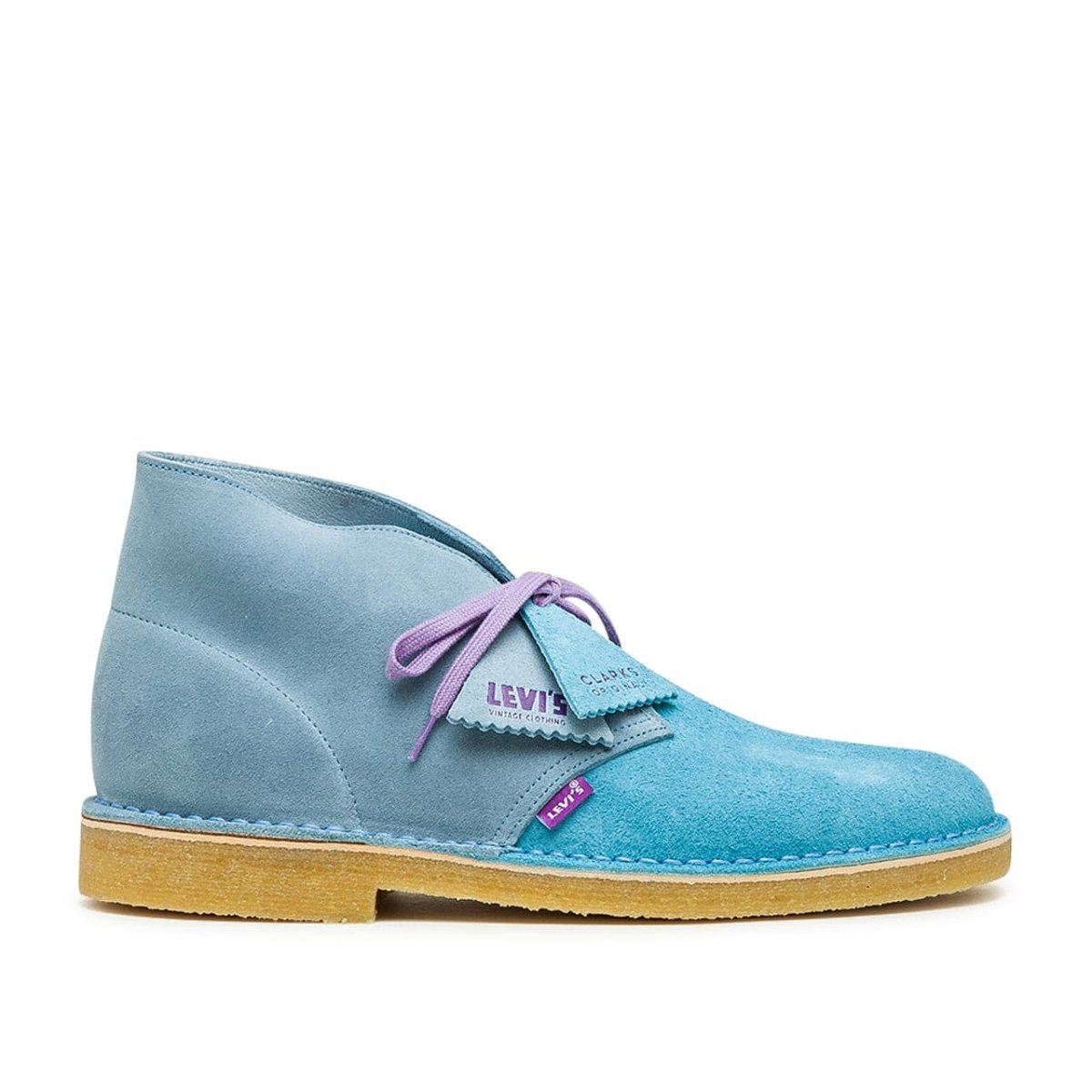 Image of Clarks Originals x Levis Vintage Clothing Desert Boot (Blue)