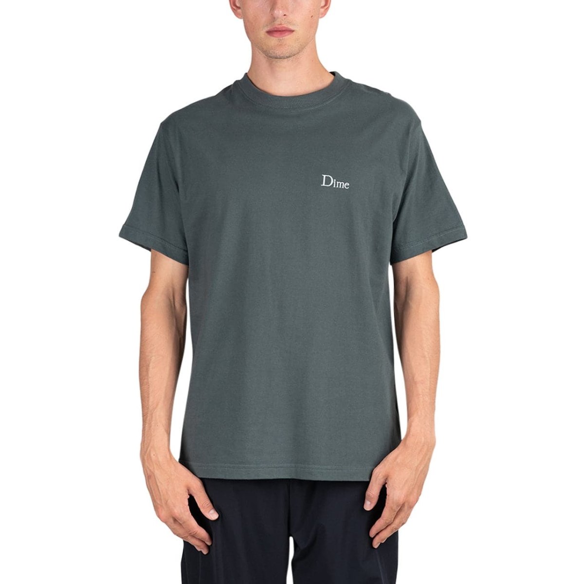 Image of Dime Classic Small Logo T-Shirt (Dark Teal)