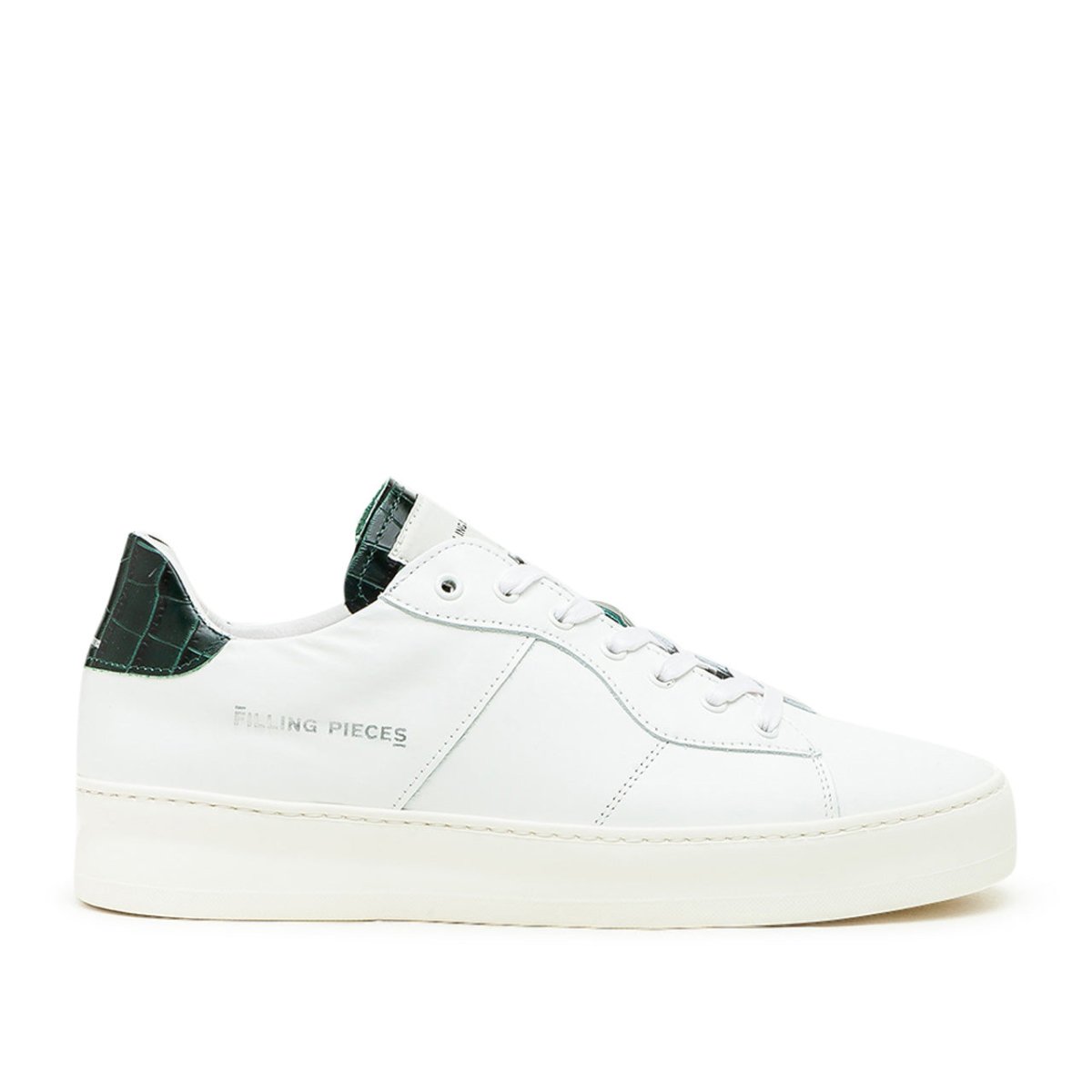 Image of Filling Pieces Low Plain Court (White / Green)