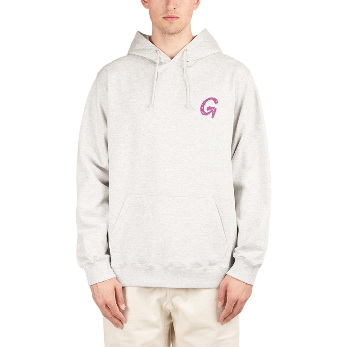 Image of Gramicci Swirl Hooded Sweatshirt (Grey)