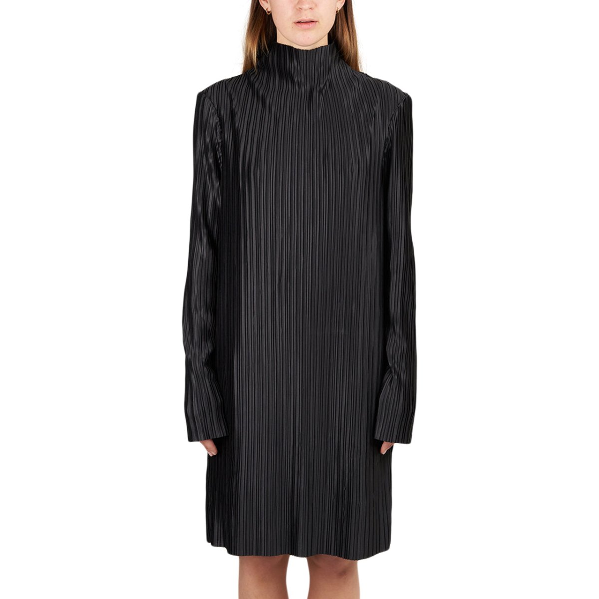 Image of Han Kjobenhavn High Neck Dress (Black)