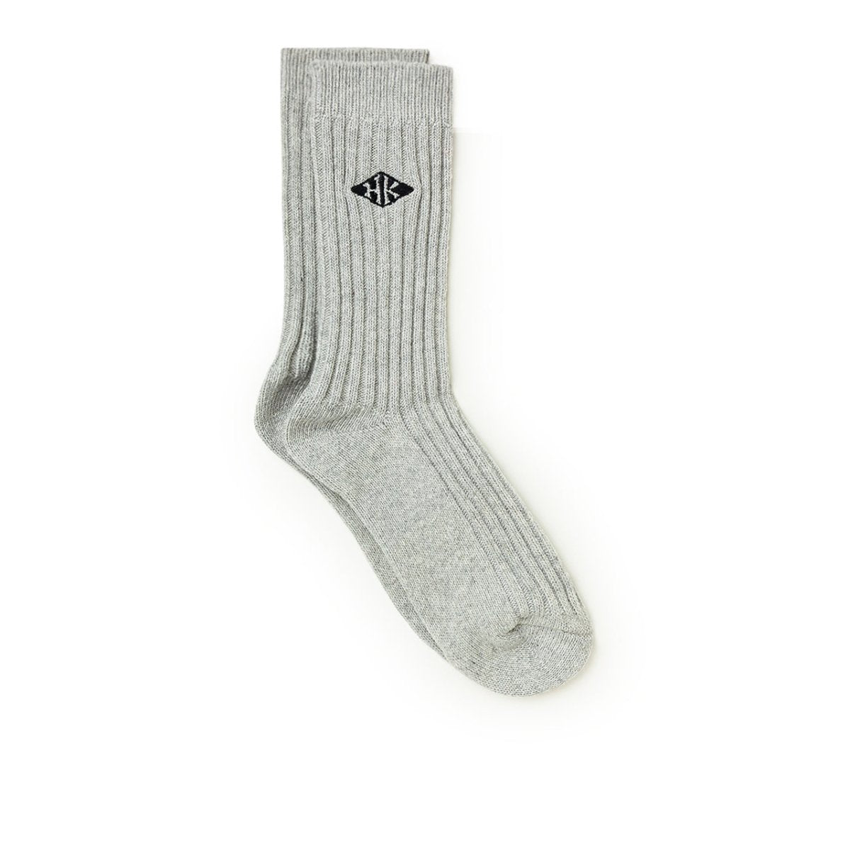 Image of Han Kjobenhavn Socks Wool Rib HK (Grey)