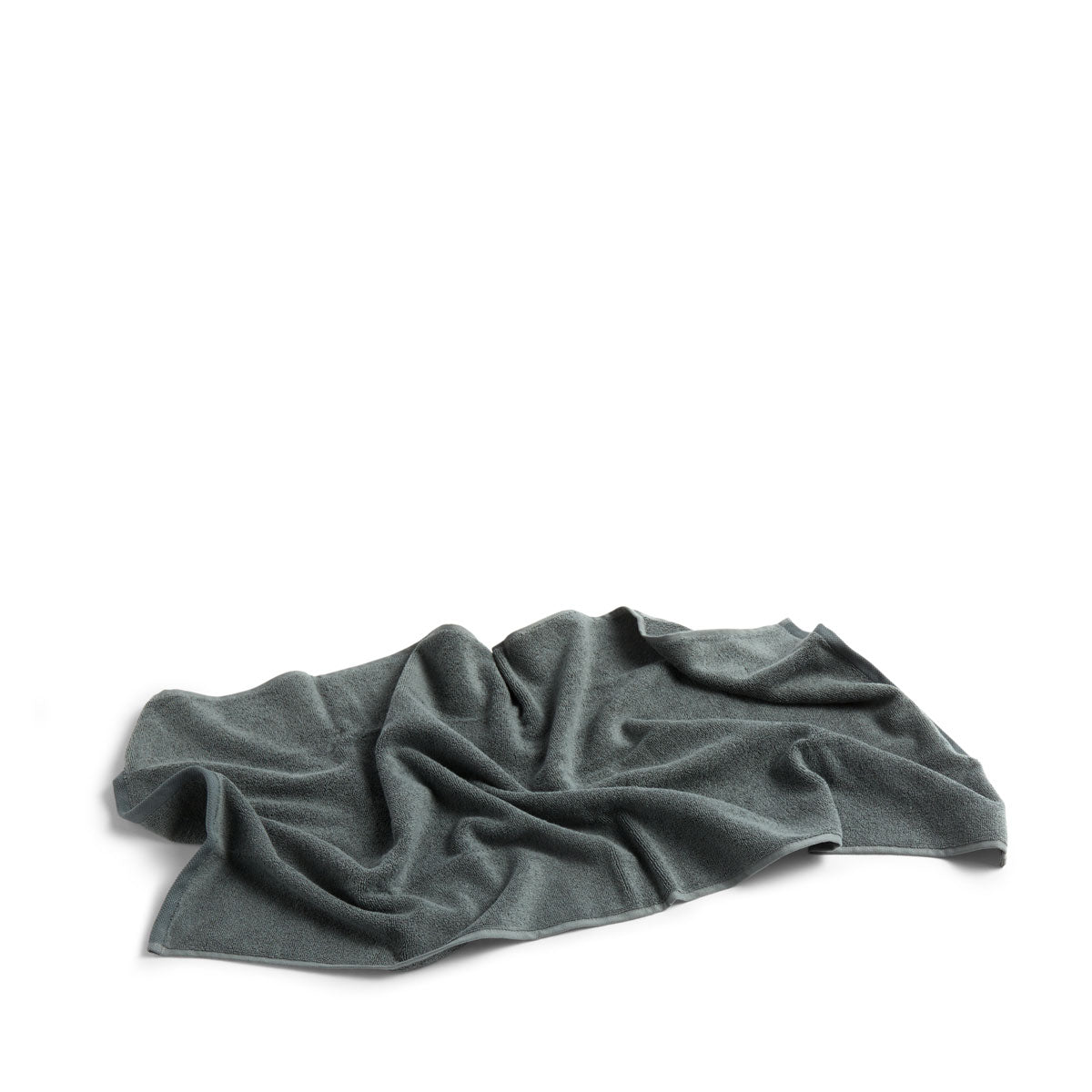Image of HAY Frotte Guest Towel (Dark Green)
