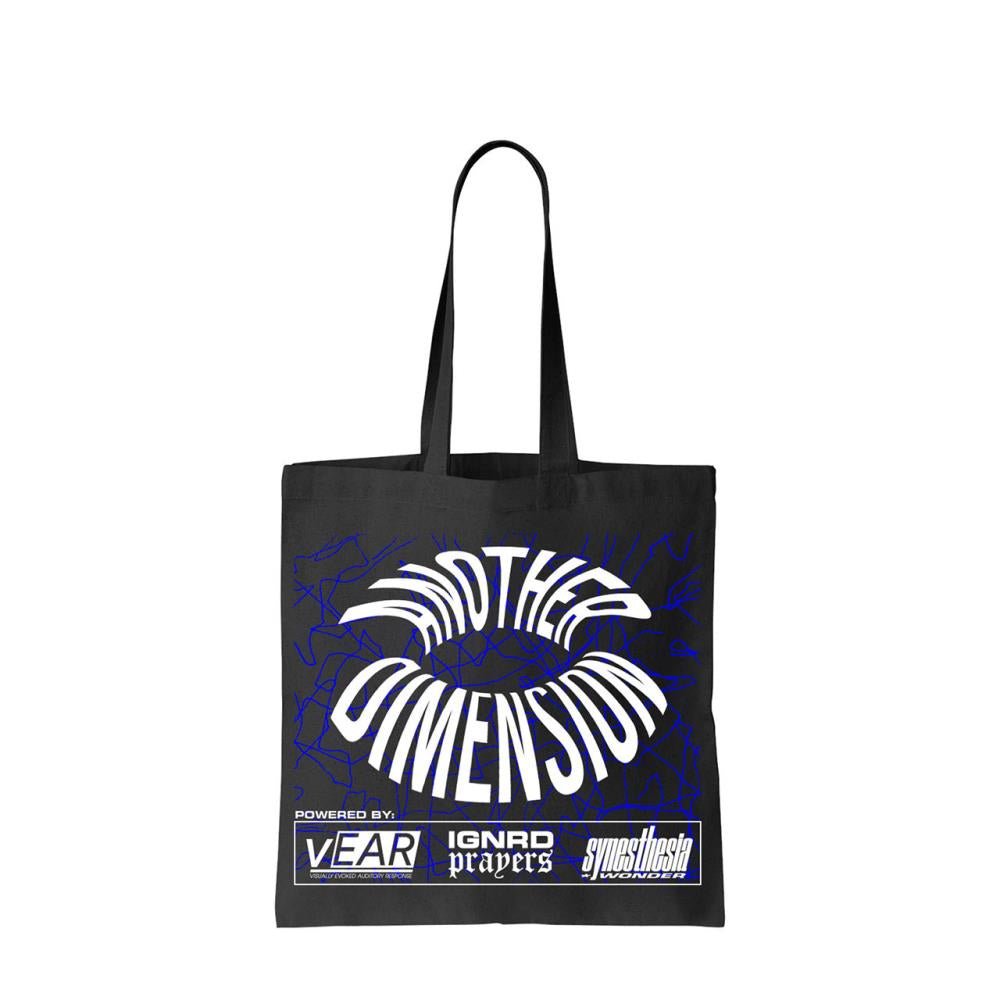 Image of Ignored Prayers Another Dimension Tote Bag (Black)
