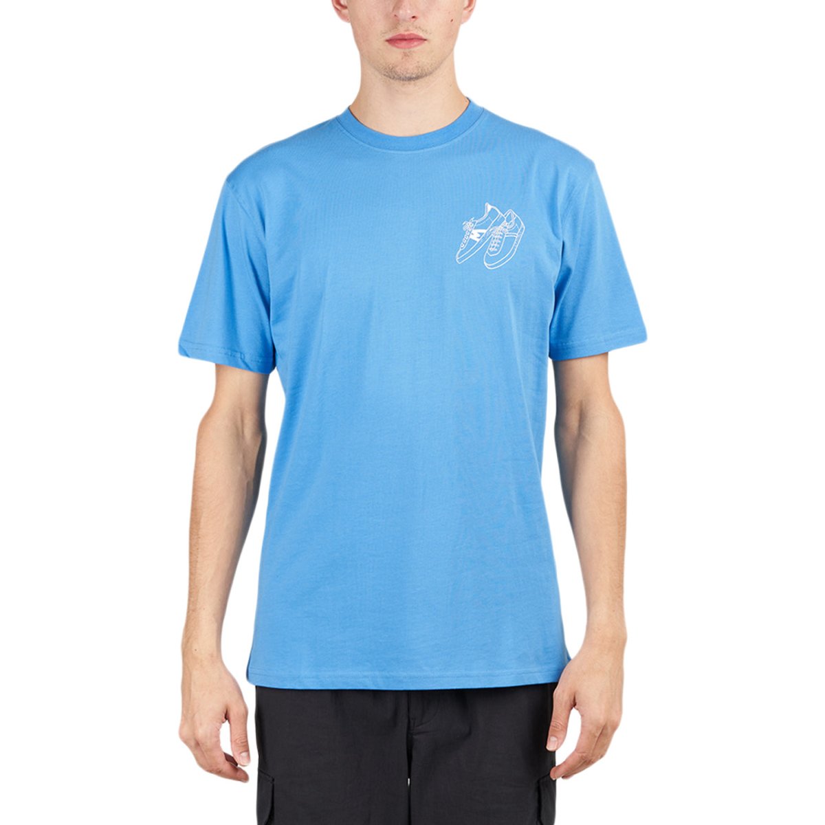 Image of Karhu Trampas Sneakers T-Shirt (Blue / White)