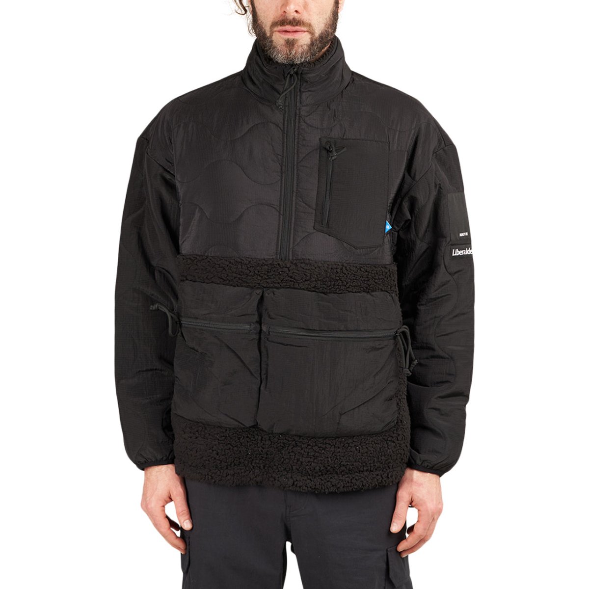 Image of Liberaiders LR Quilted Anorak (Black)