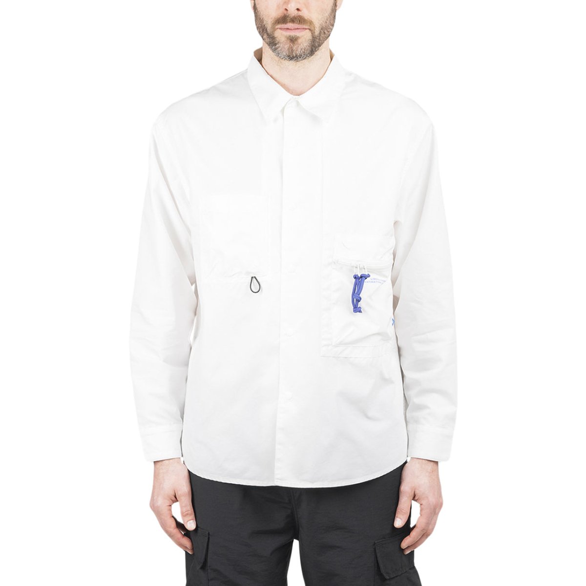 Image of Liberaiders Multi Pocket T/C Shirt (White)