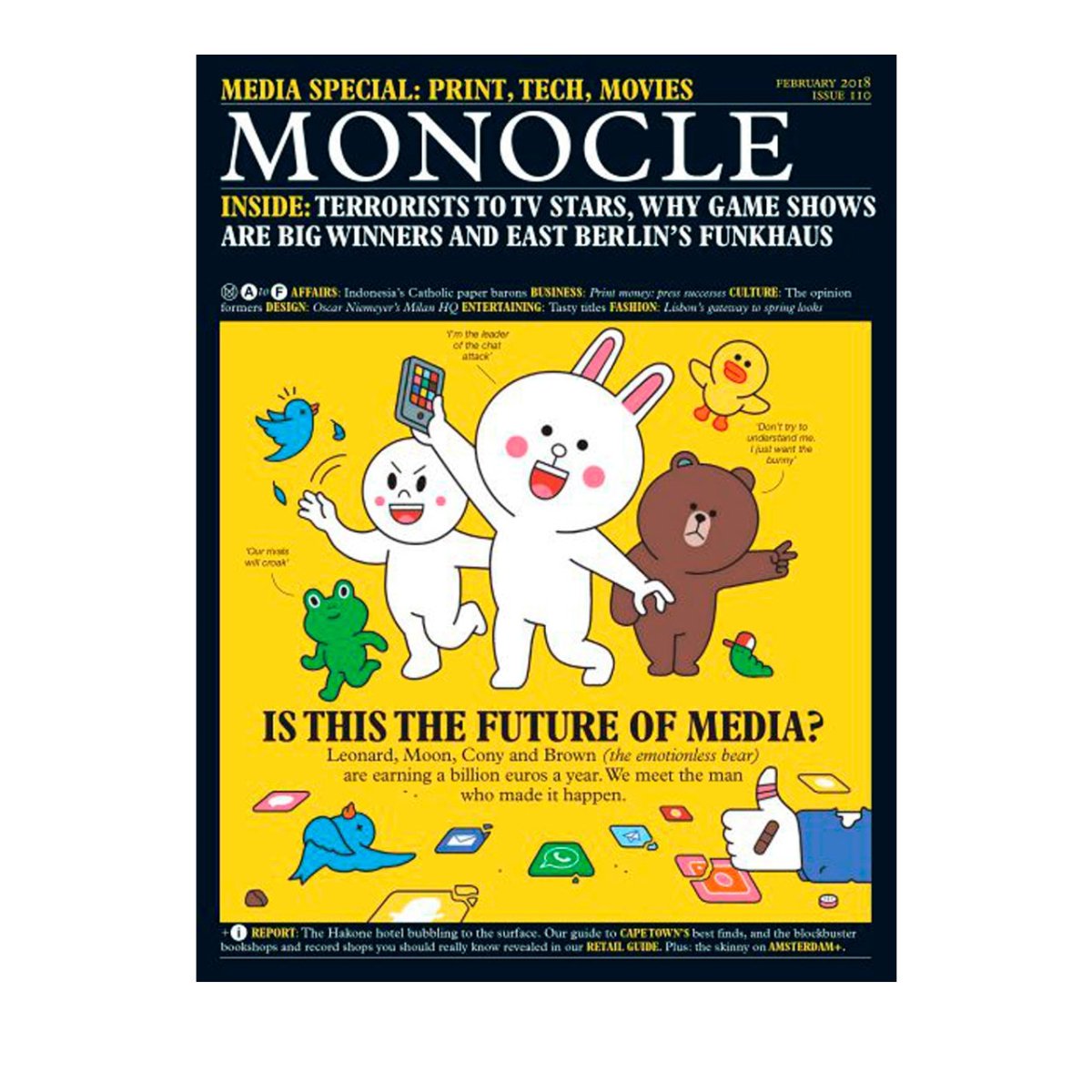 Image of MONOCLE Issue 110: Media Special
