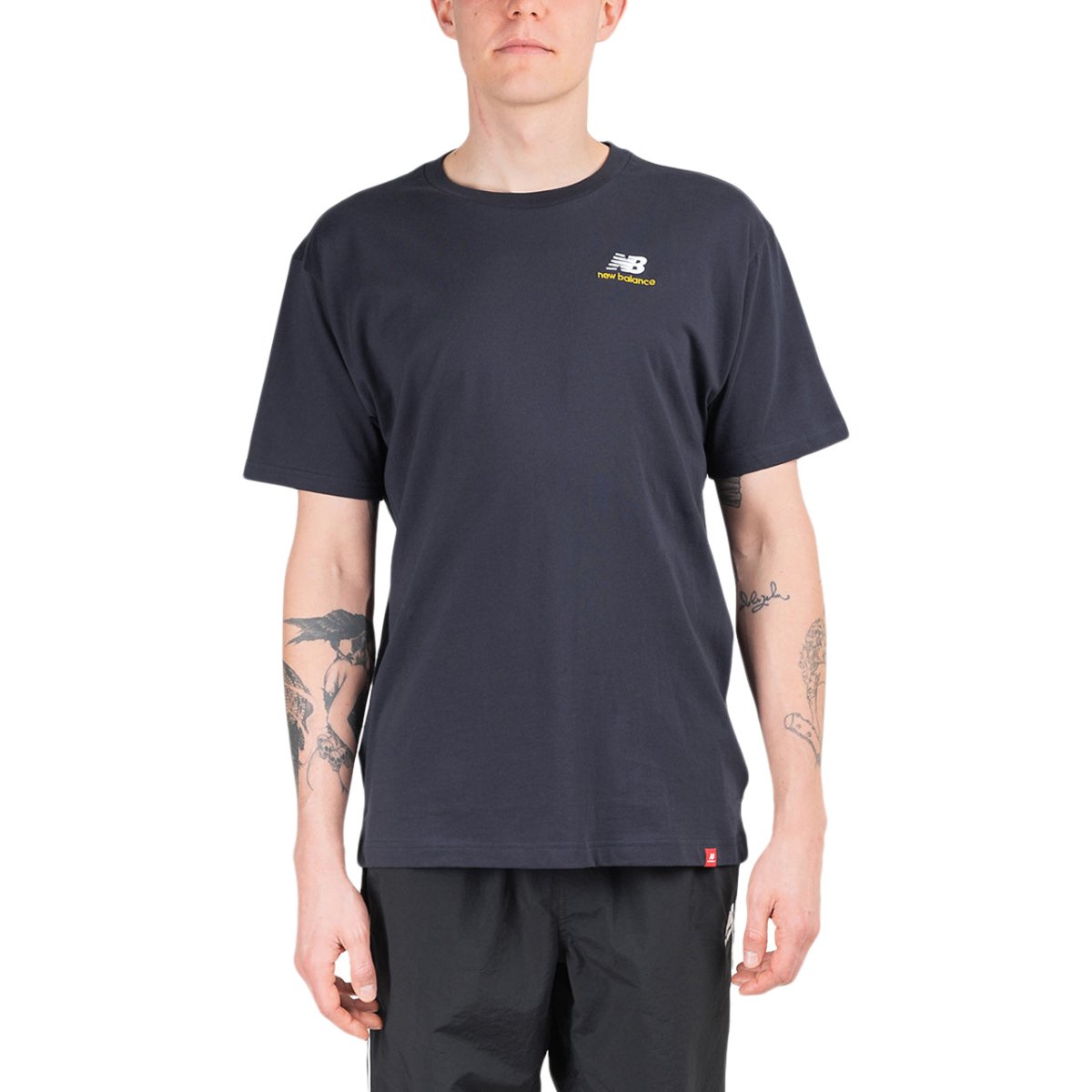 Image of New Balance Essentials Embroidered T-Shirt (Navy)