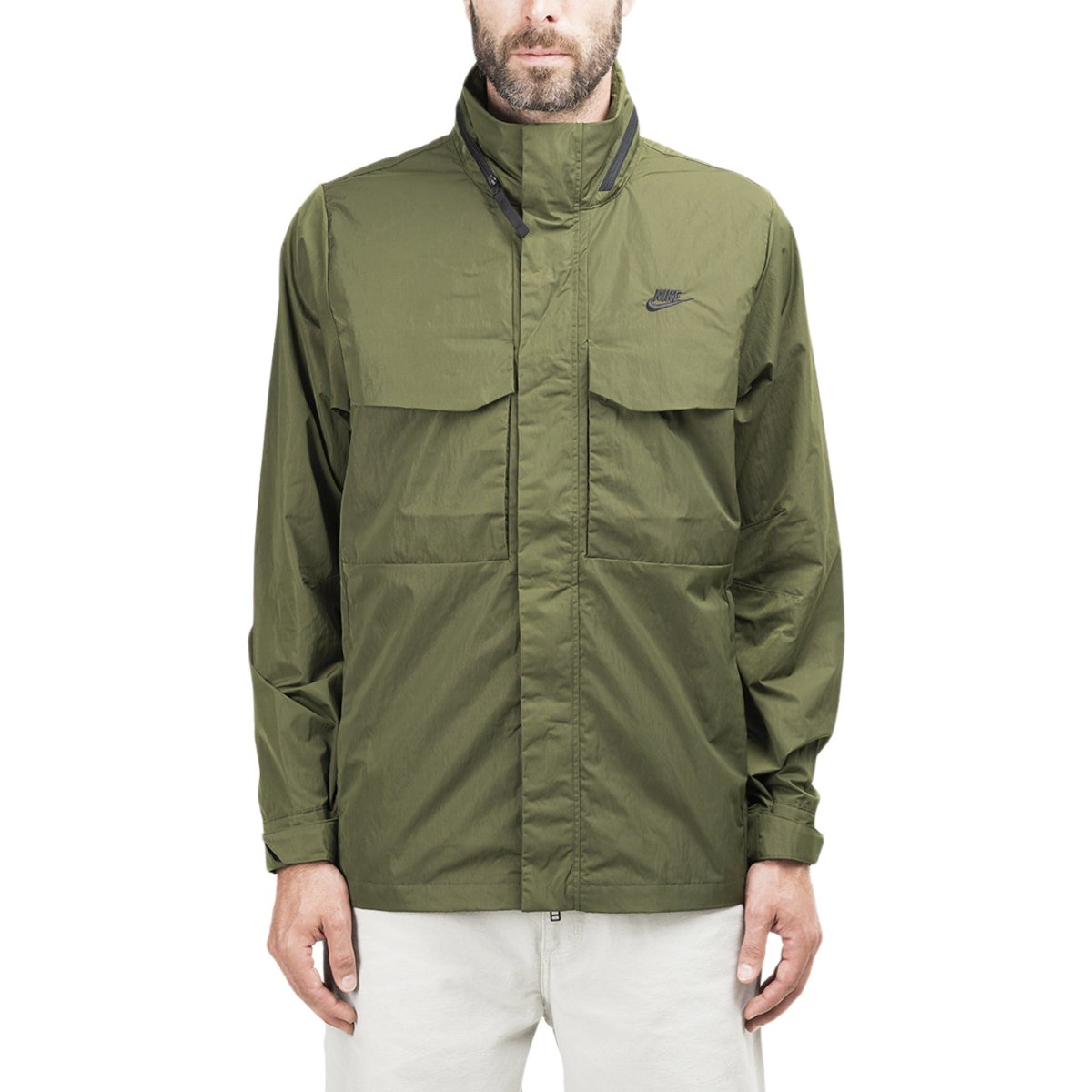 Image of Nike Premium Essentials Hooded M65 Jacket (Green)
