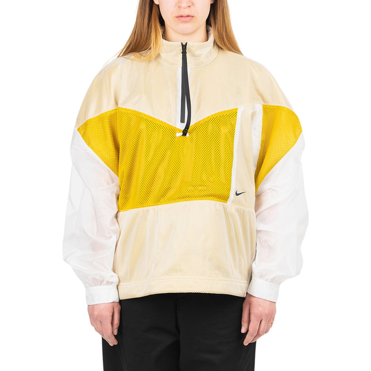 Image of Nike WMNS Tech Pack Mesh Jacket (White / Mustard)