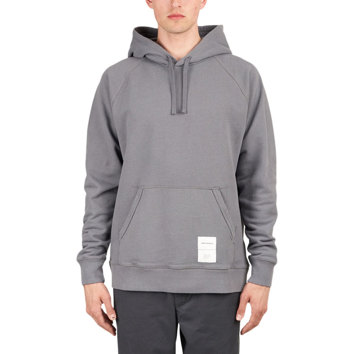 Image of Norse Projects Kristian Tab Series Hood (Grey)