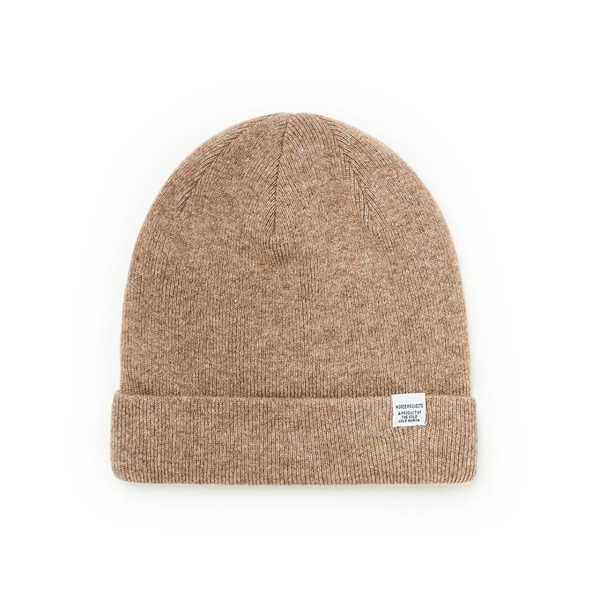 Image of Norse Projects Light Wool Beanie (Khaki)