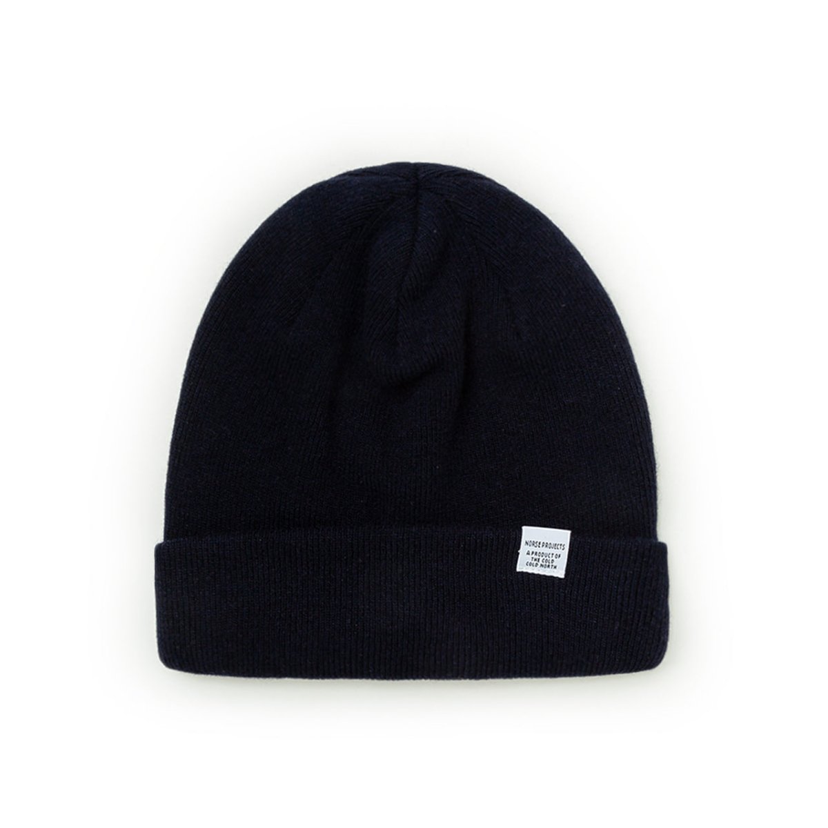 Image of Norse Projects Light Wool Beanie (Navy)