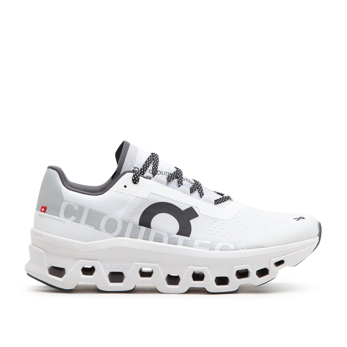 Image of On Cloudmonster (White / Black)