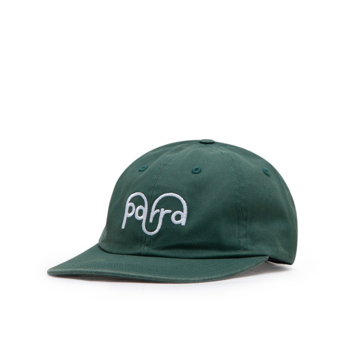 Image of Parra Weird Logo 6 Panel Hat (Green)