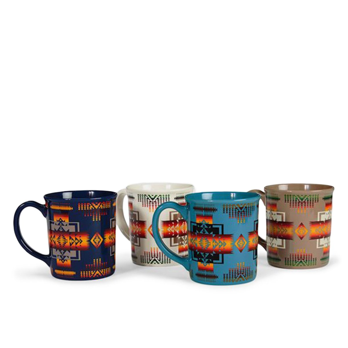 Image of Pendleton Chief Joseph Collectible Ceramic Mug Set (Multi)