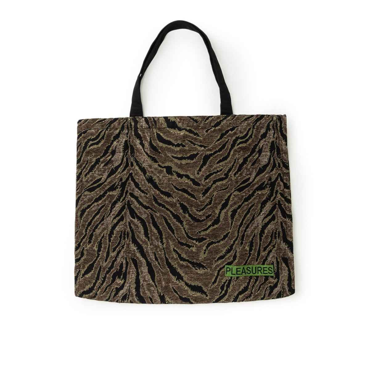 Image of Pleasures Jungle Oversized Double Sided Tote (Brown)
