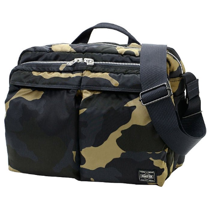 Image of Porter by Yoshida Counter Shade 2way Shoulder Bag (Woodland Khaki)