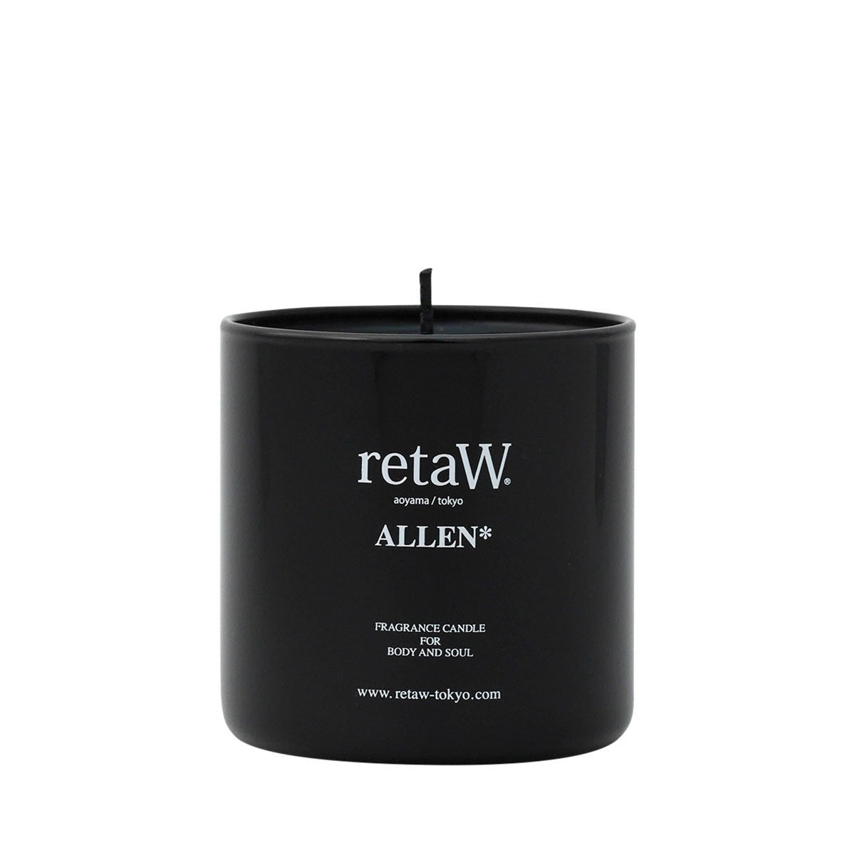 Image of retaW Fragrance Candle Allen (Black)