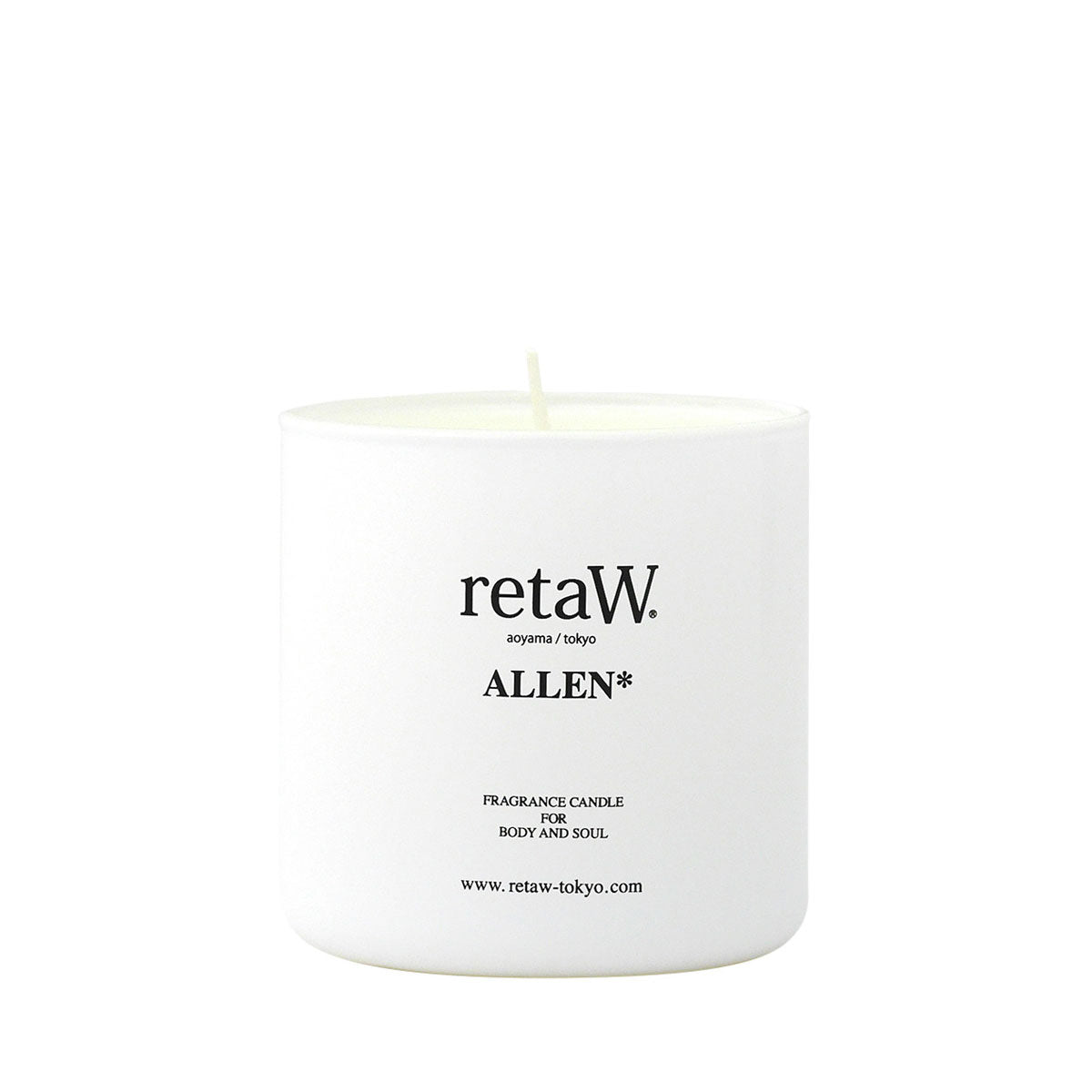 Image of retaW Fragrance Candle Allen (White)