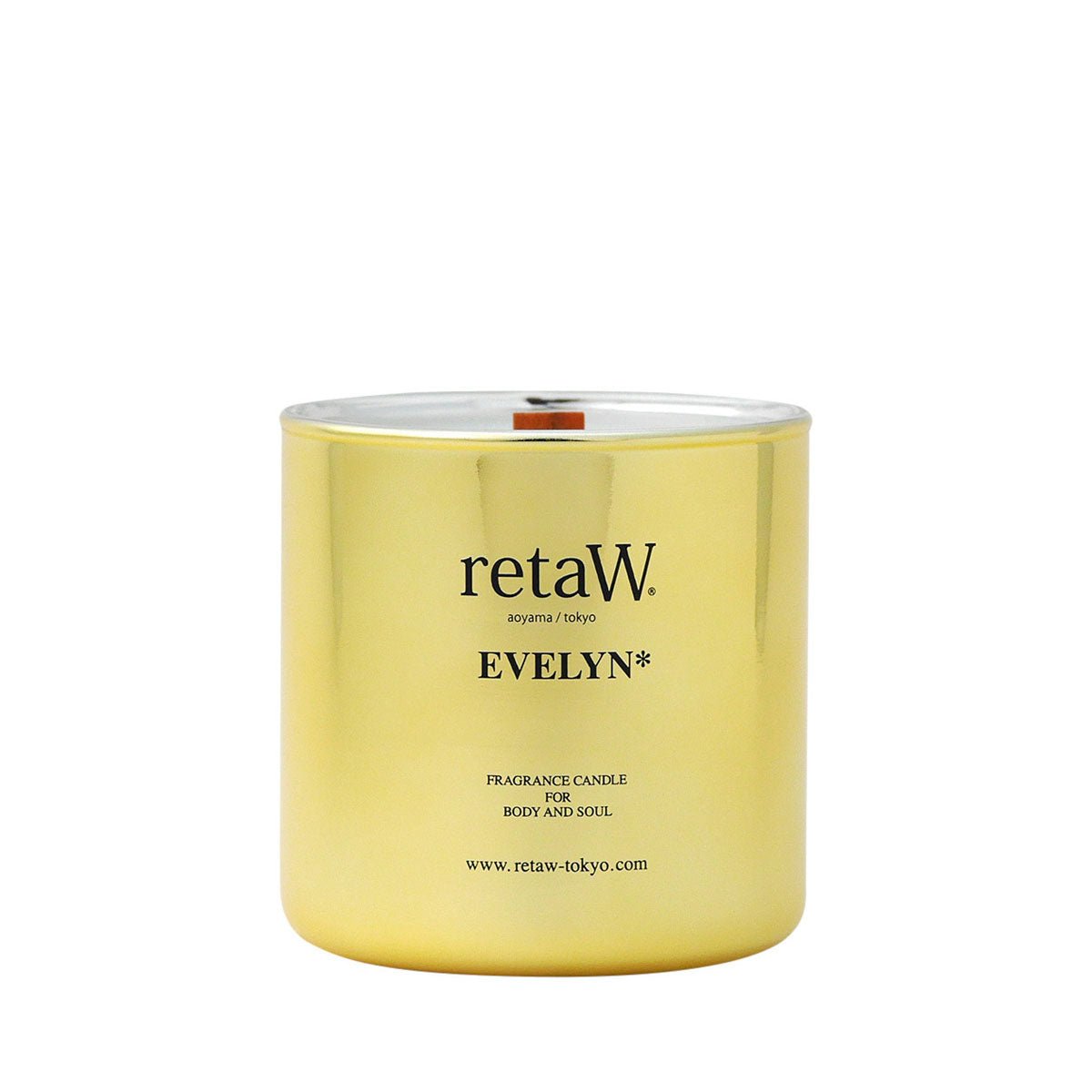 Image of retaW Fragrance Candle Evelyn (Metallic Gold)