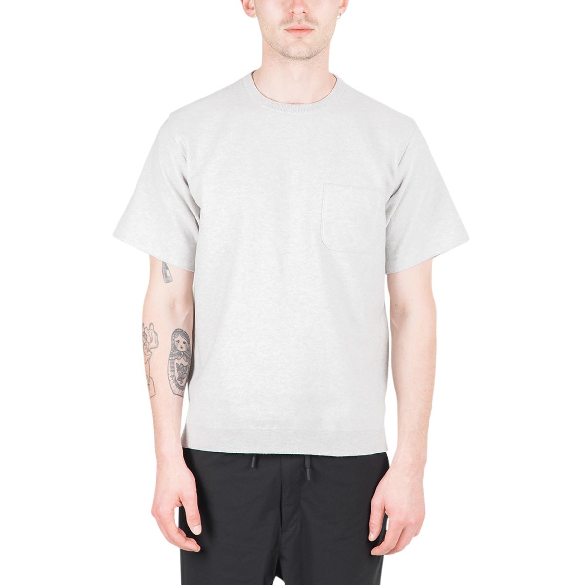 Image of Snow Peak Co/Pe Dry T-shirt (Grey)