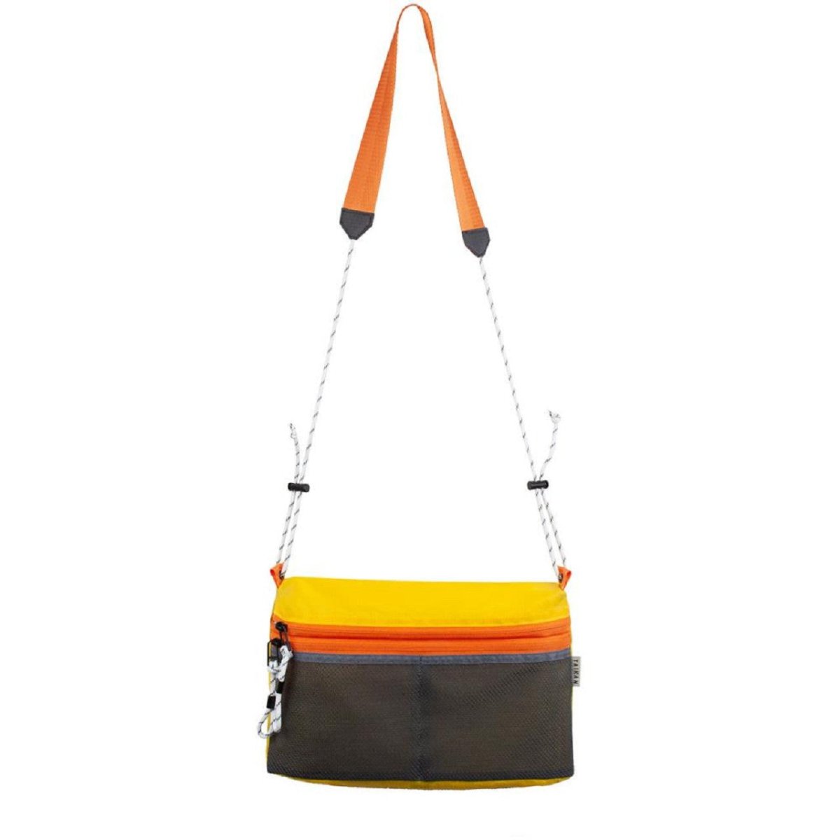Image of Taikan Sacoche Large Bag (Orange / Yellow / Brown)
