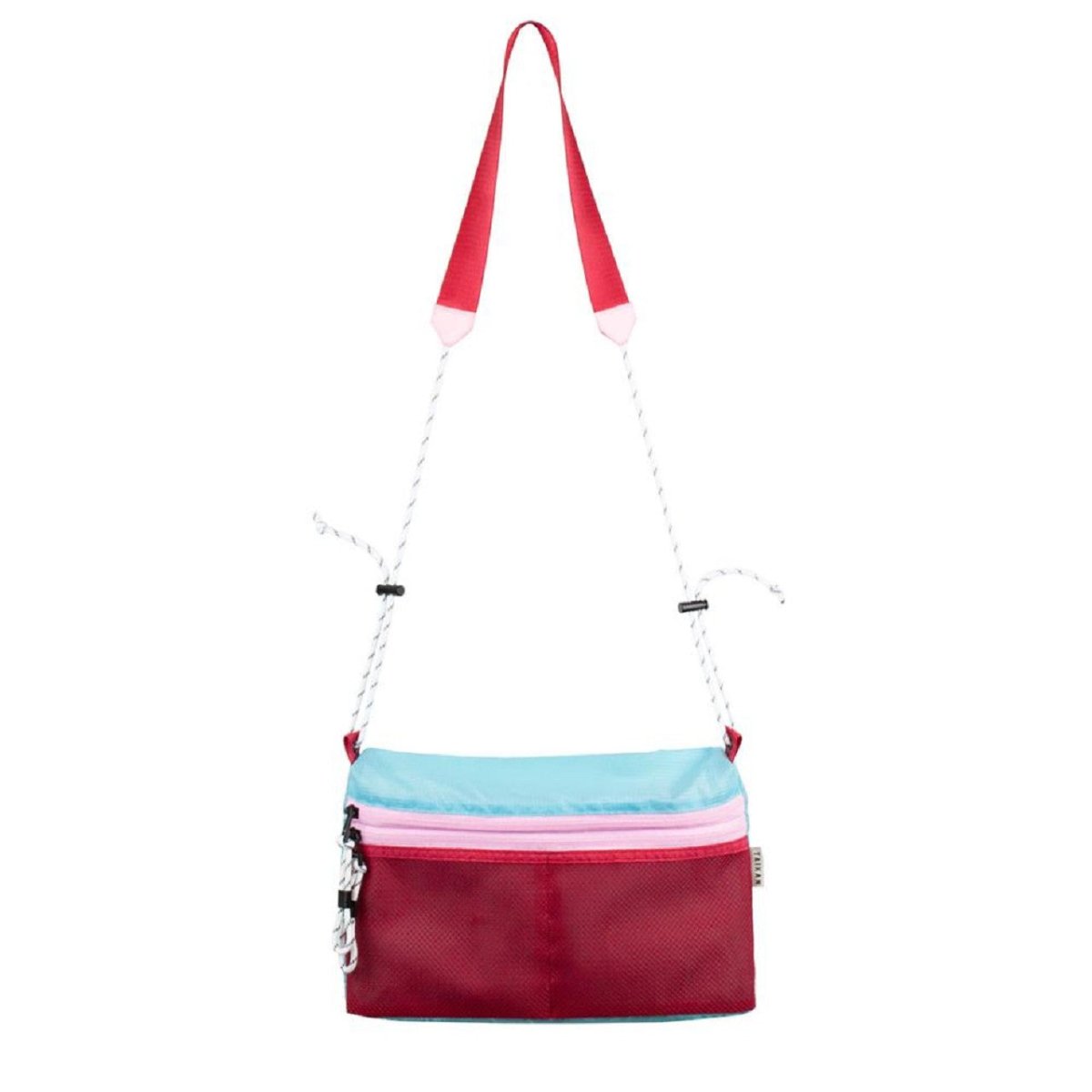 Image of Taikan Sacoche Large Bag (Red / Blue / Pink)
