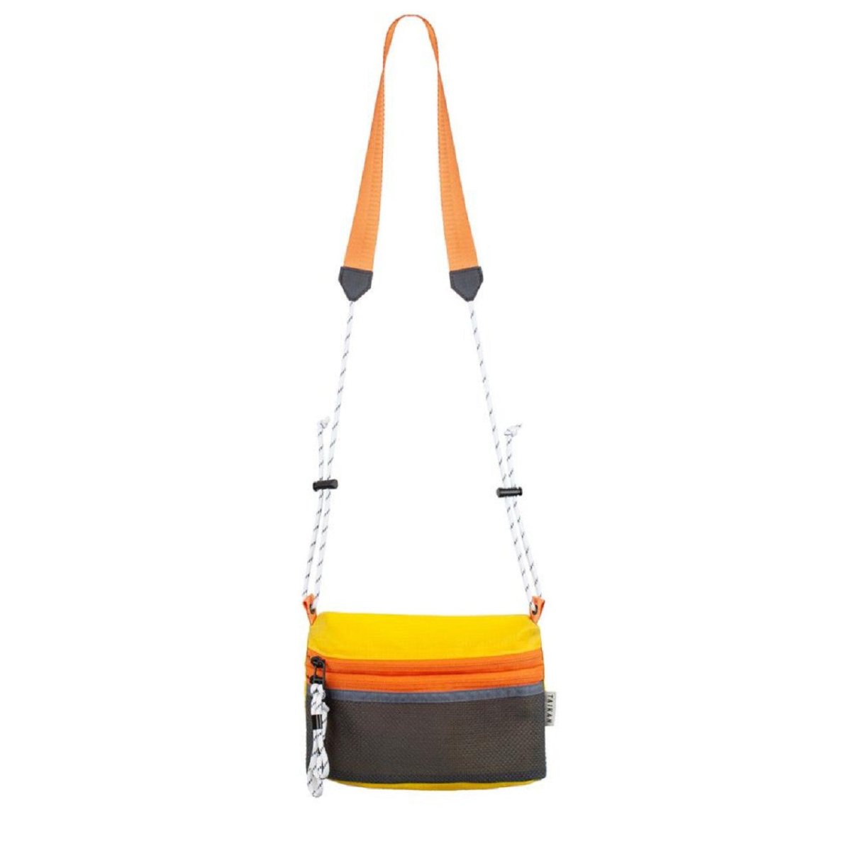 Image of Taikan Sacoche Small Bag (Orange / Yellow / Brown)