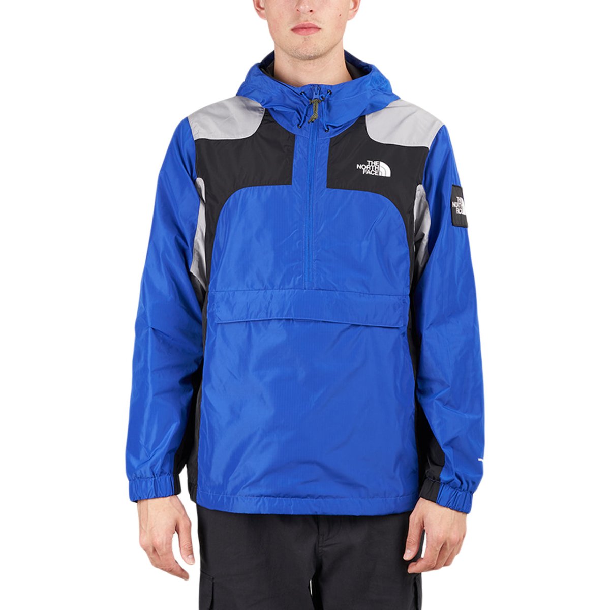 Image of The North Face BB Search & Rescue Wind Jacket (Blue / Black / Grey)