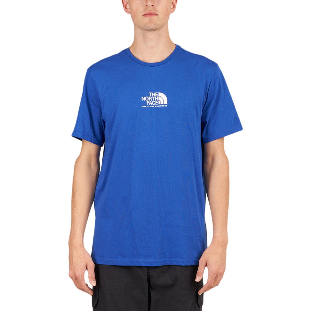Image of The North Face Fine Alpine Equipment T-Shirt (Blue)