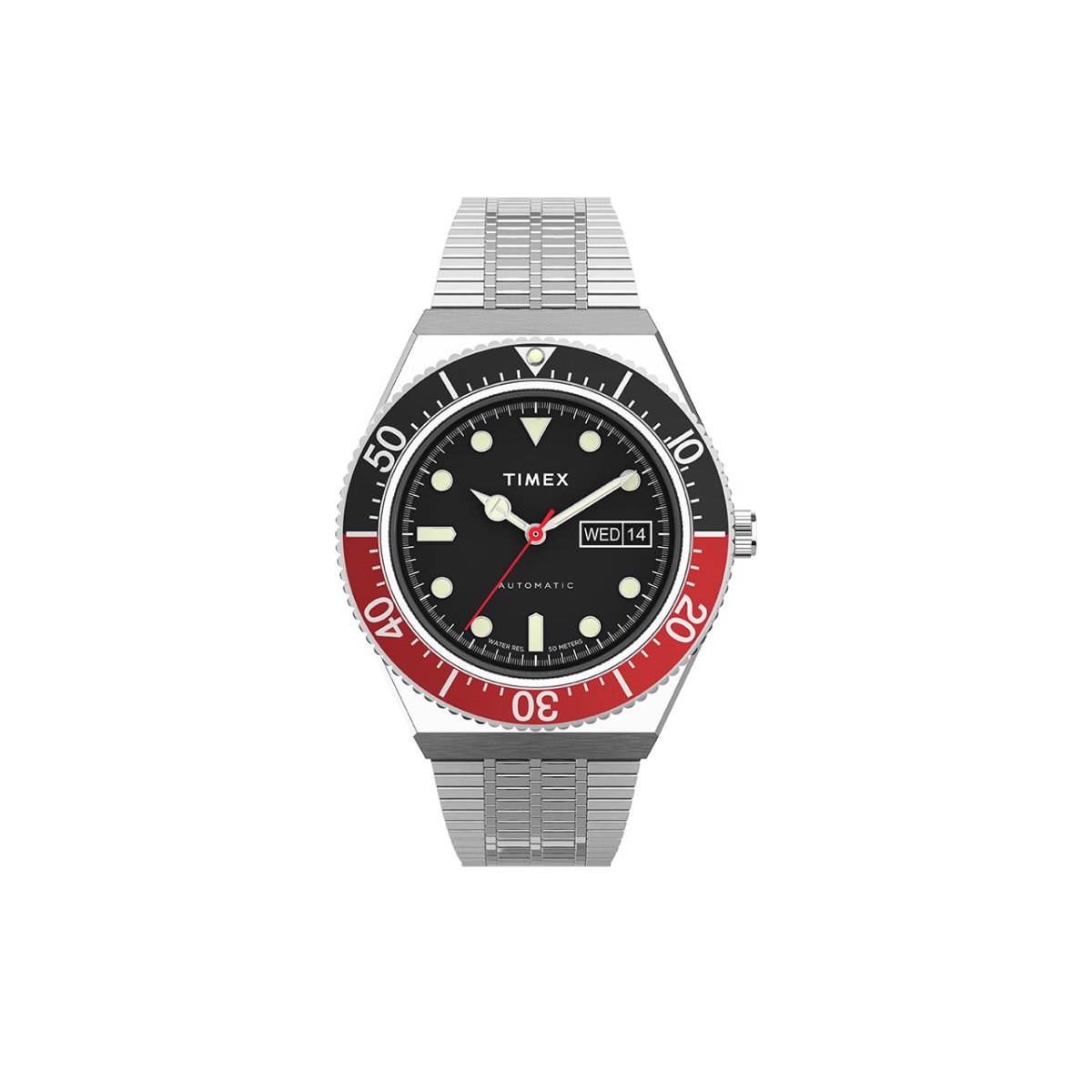 Image of Timex Archive M79 Automatic Diver 40mm (Black / Red)