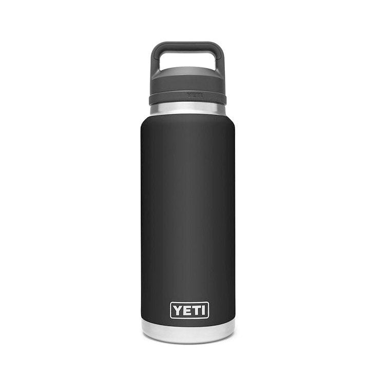 Image of Yeti Rambler 36oz (1065ml) Bottle with Chug Cap (Black)