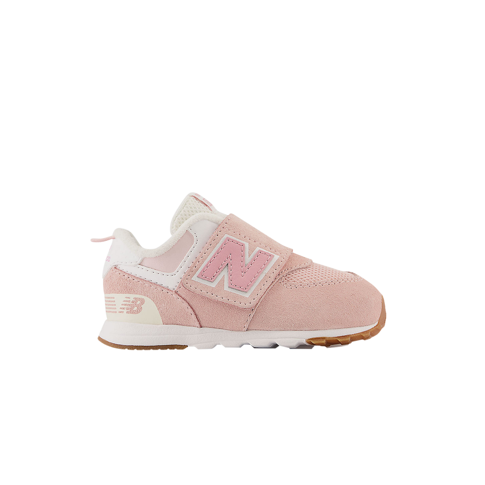 Image of 574 New-B Hook & Loop Toddler Wide NB Athletics - Crystal Pink (NW574CH1-W)