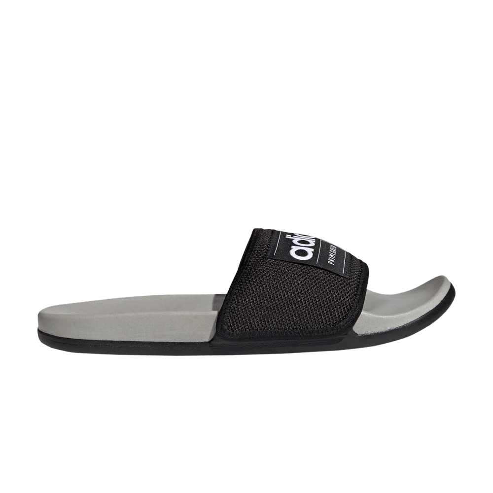 Image of adidas Adilette Slide Black Grey (FZ1701)