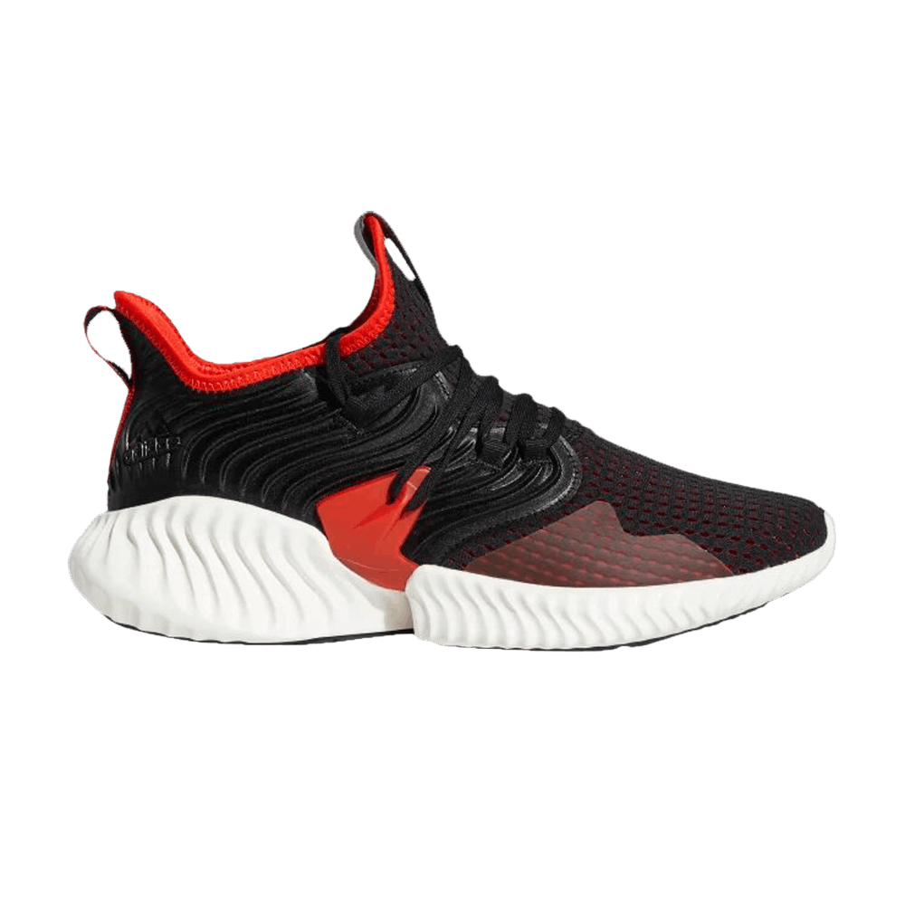Image of adidas Alphabounce Instinct Clima Black Active Red (D97313)