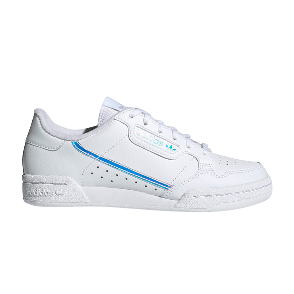 Image of adidas Continental 80 J White Iridescent (EE6471)