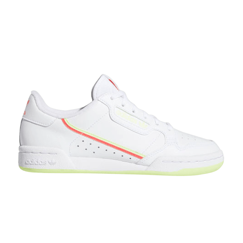 Image of adidas Continental 80 J White Red Yellow (EE4412)
