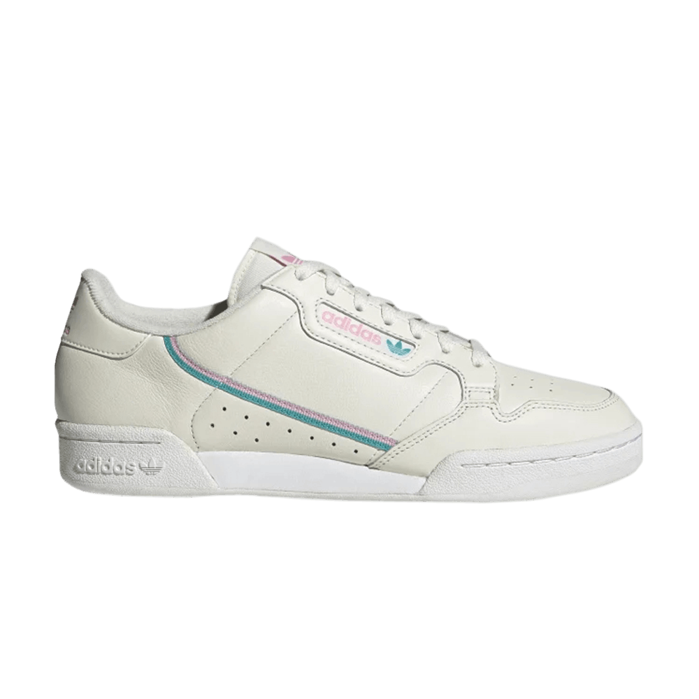 Image of adidas Continental 80 Off White Pink Aqua (EE5357)