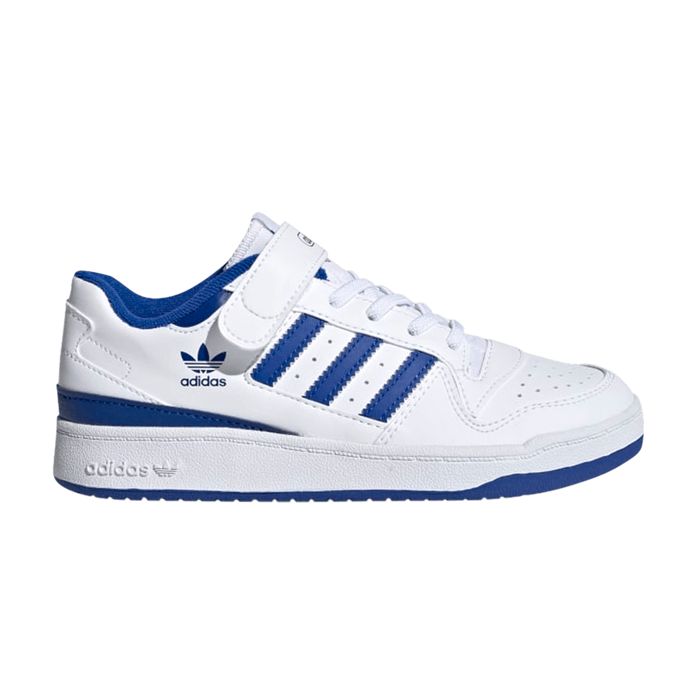 Image of adidas Forum Low J White Royal Blue (FY7978)