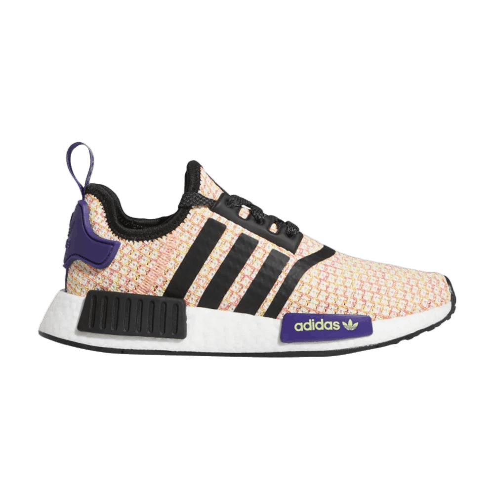 Image of adidas NMD_R1 J Solar Yellow Pink (EE4402)